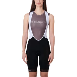 Le Braquet.cc Cuissard à Bretelles Mouvement 2 | Femme