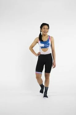 PEPPERMINT Cuissard à Bretelles Signature | Femme -Velos Ville Boutique 020 G2104 N322 01 5