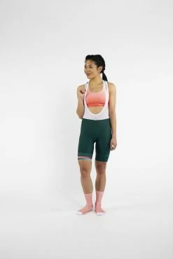 PEPPERMINT Cuissard à Bretelles Signature | Femme -Velos Ville Boutique 025 G2104 V369 01 5