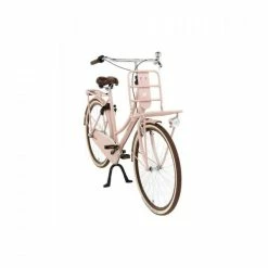 VÉLO DE TRANSPORT NOGAN VINTAGE N3 - FEMME - 50 CM - ROSE MAT -Velos Ville Boutique velo de transport nogan vintage n3 femme 50 cm rose mat 2 600x600 1