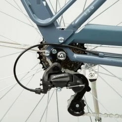 VELO DE VILLE ELOPS 120 À CADRE BAS BLEU -Velos Ville Boutique velo de ville elops 120 a cadre bas bleu 3 600x600 1