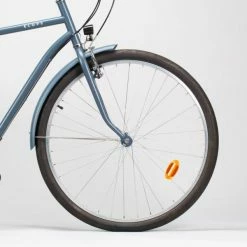 VELO DE VILLE ELOPS 120 À CADRE HAUT BLEU -Velos Ville Boutique velo de ville elops 120 a cadre haut bleu 10 600x600 1