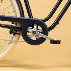 VELO DE VILLE ELOPS 520 CADRE BAS BLEU -Velos Ville Boutique velo de ville elops 520 cadre bas bleu 10 600x600 1