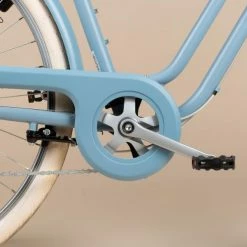 VELO DE VILLE ELOPS 520 CADRE BAS BLEU JEANS -Velos Ville Boutique velo de ville elops 520 cadre bas bleu jeans 7 600x600 1