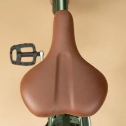 VELO DE VILLE ELOPS 520 CADRE HAUT KAKI -Velos Ville Boutique velo de ville elops 520 cadre haut kaki 2 600x600 1