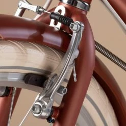 VELO DE VILLE ELOPS 540 CADRE BAS ROUGE BRIQUE -Velos Ville Boutique velo de ville elops 540 cadre bas rouge brique 15 600x600 1