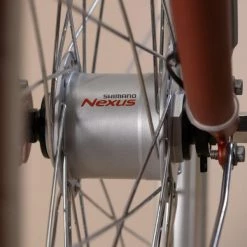 VELO DE VILLE ELOPS 540 CADRE BAS ROUGE BRIQUE -Velos Ville Boutique velo de ville elops 540 cadre bas rouge brique 9 600x600 1