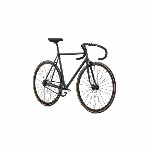 VÉLO DE VILLE FIXIE/SINGLESPEED VINYL SOLO JET BLACK 2 VÉLO DE VILLE FIXIE/SINGLESPEED VINYL SOLO JET BLACK – Image 2