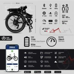 VÉLO DE VILLE PLIANT À ASSISTANCE ÉLECTRIQUE 24" - LEGEND SIENA 13AH ROUGE 9 VÉLO DE VILLE PLIANT À ASSISTANCE ÉLECTRIQUE 24" - LEGEND SIENA 13AH ROUGE -Velos Ville Boutique velo de ville pliant a assistance electrique 24 legend siena 13ah rouge 4 600x600 1