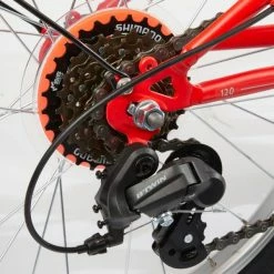 VELO PLIANT OXYLANE 120 ROUGE -Velos Ville Boutique velo pliant oxylane 120 rouge 3 600x600 1