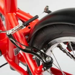 VELO PLIANT OXYLANE 120 ROUGE -Velos Ville Boutique velo pliant oxylane 120 rouge 5 600x600 1