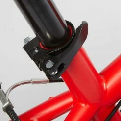 VELO PLIANT OXYLANE 120 ROUGE -Velos Ville Boutique velo pliant oxylane 120 rouge 6 600x600 1
