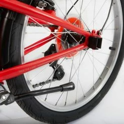 VELO PLIANT OXYLANE 120 ROUGE -Velos Ville Boutique velo pliant oxylane 120 rouge 9 600x600 1