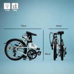 VELO PLIANT TILT 500 BLANC -Velos Ville Boutique velo pliant tilt 500 blanc 2 600x600 1