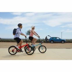 VELO PLIANT TILT 500 ORANGE FLUO -Velos Ville Boutique velo pliant tilt 500 orange fluo 21 600x600 1