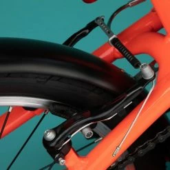 VELO PLIANT TILT 500 ORANGE FLUO -Velos Ville Boutique velo pliant tilt 500 orange fluo 5 600x600 1