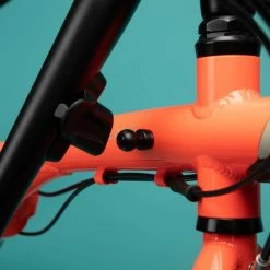VELO PLIANT TILT 500 ORANGE FLUO -Velos Ville Boutique velo pliant tilt 500 orange fluo 7 600x600 1