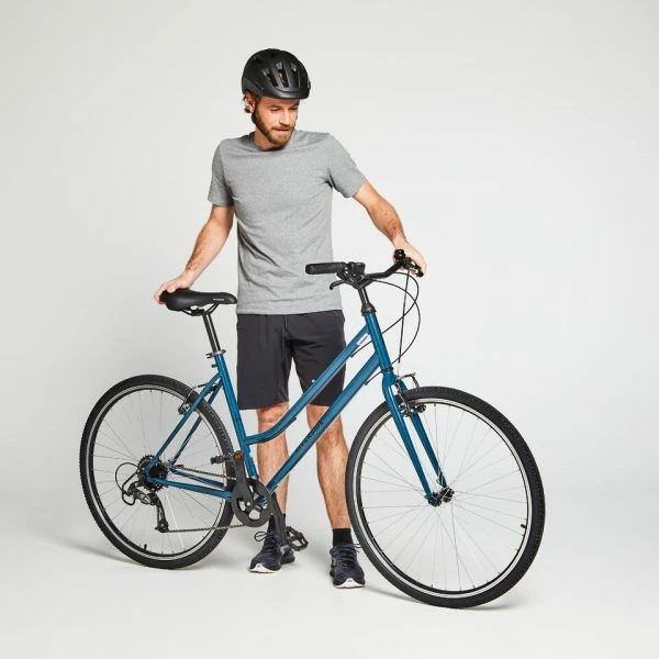 VELO TOUT CHEMIN RIVERSIDE 120 ENJAMBEMENT BAS BLEU PÉTROLE 3 VELO TOUT CHEMIN RIVERSIDE 120 ENJAMBEMENT BAS BLEU PÉTROLE – Image 3