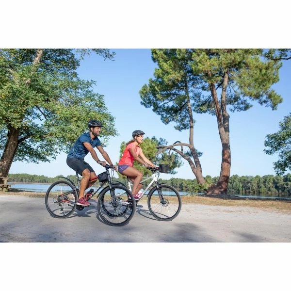 VÉLO TOUT CHEMIN RIVERSIDE 500 GRIS ROUGE 12 VÉLO TOUT CHEMIN RIVERSIDE 500 GRIS ROUGE – Image 12