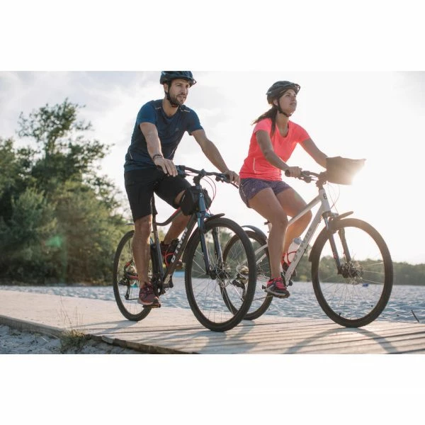 VÉLO TOUT CHEMIN RIVERSIDE 500 GRIS ROUGE 13 VÉLO TOUT CHEMIN RIVERSIDE 500 GRIS ROUGE – Image 13