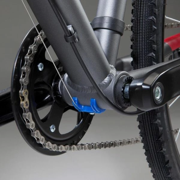 VÉLO TOUT CHEMIN RIVERSIDE 500 GRIS ROUGE 6 VÉLO TOUT CHEMIN RIVERSIDE 500 GRIS ROUGE – Image 6