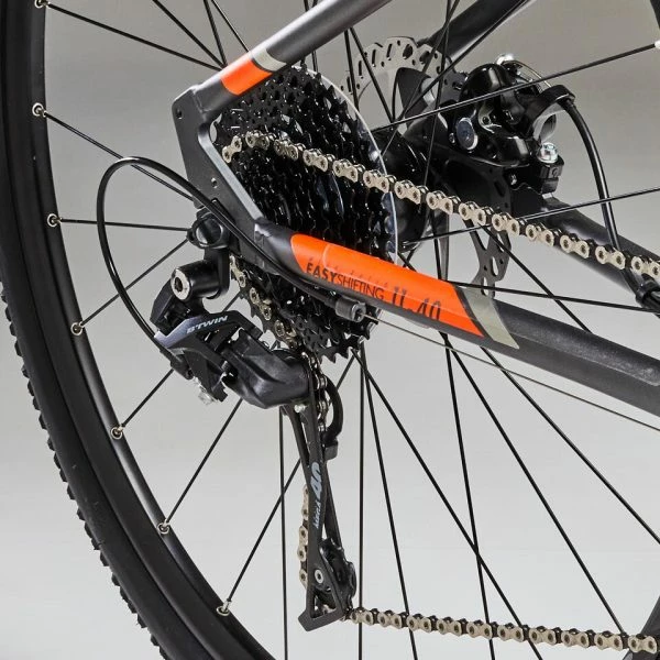 VELO TOUT CHEMIN RIVERSIDE 700 GRIS & ORANGE 8 VELO TOUT CHEMIN RIVERSIDE 700 GRIS & ORANGE – Image 8